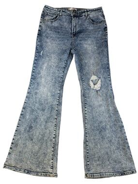 Risen x Freckled Poppy Flare Jeans 1XL